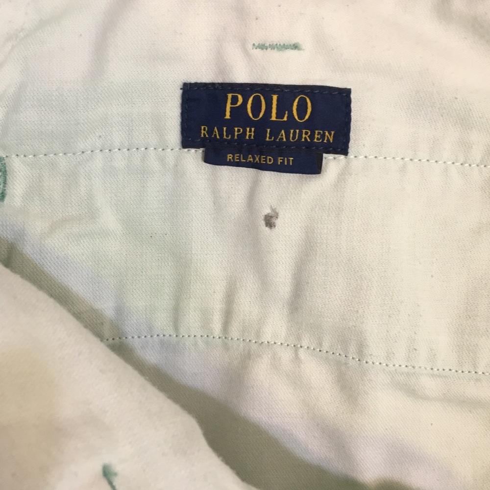 HP Polo Ralph Lauren Relaxed Fit Chino Shorts - Picture 7 of 8